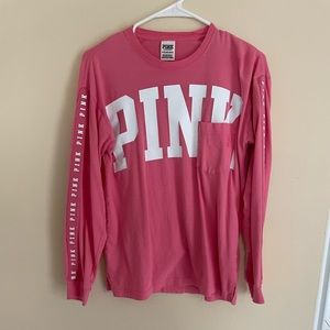 PINK Victoria secret long sleeve tee